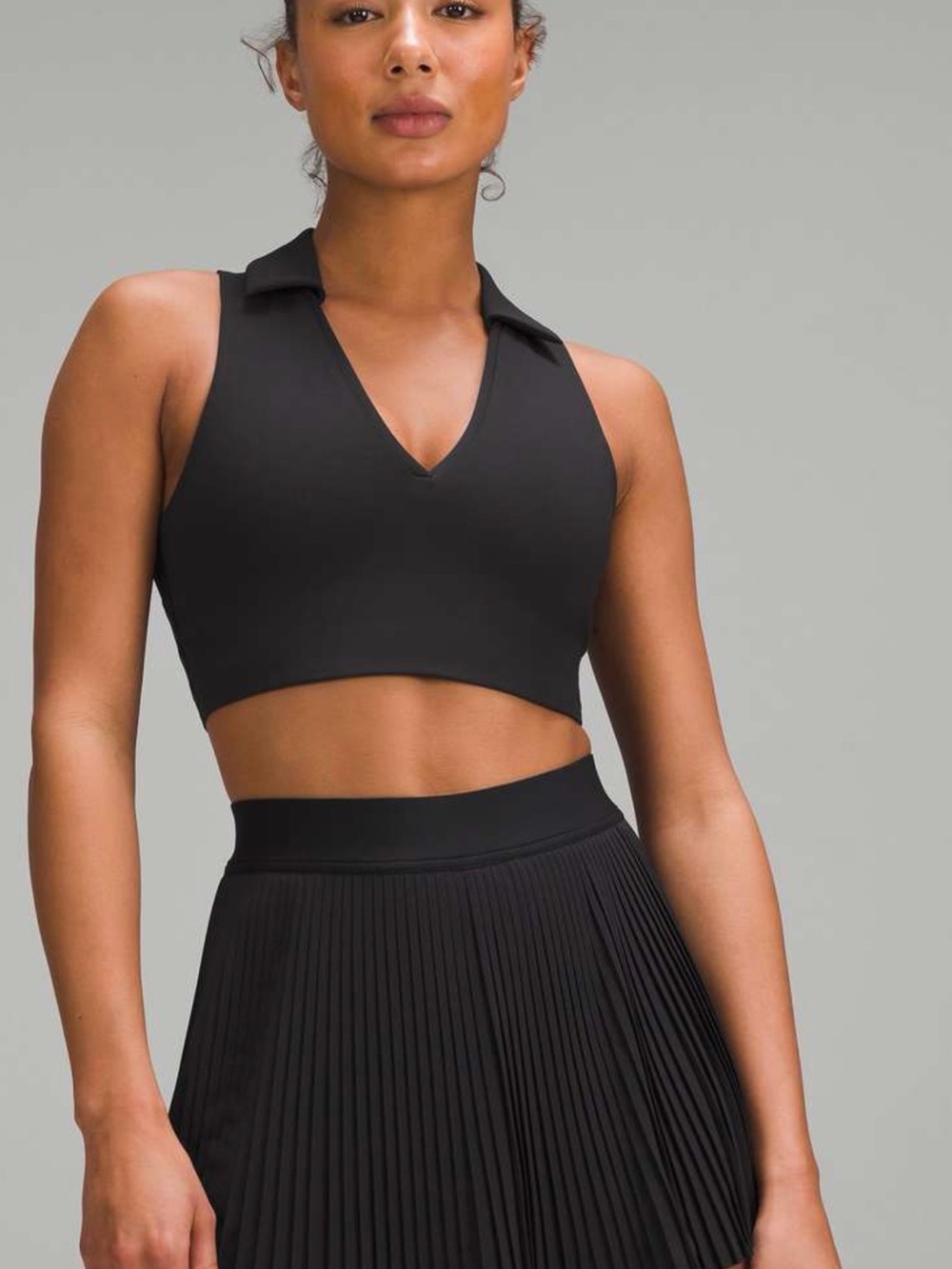 Lululemon Collared Tennis Longline Bra *Medium Support, B/C Cup Size 6